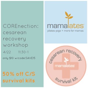 COREnection: Cesarean Recovery Workshop @ Studio mamalates | Portland | Oregon | United States